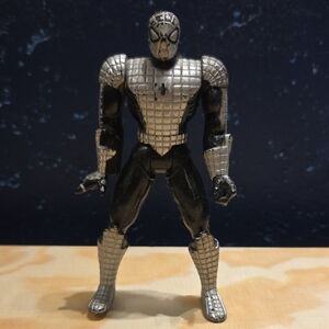 Marvel x Toybiz Vintage 90's Iron Spiderman Action Figure